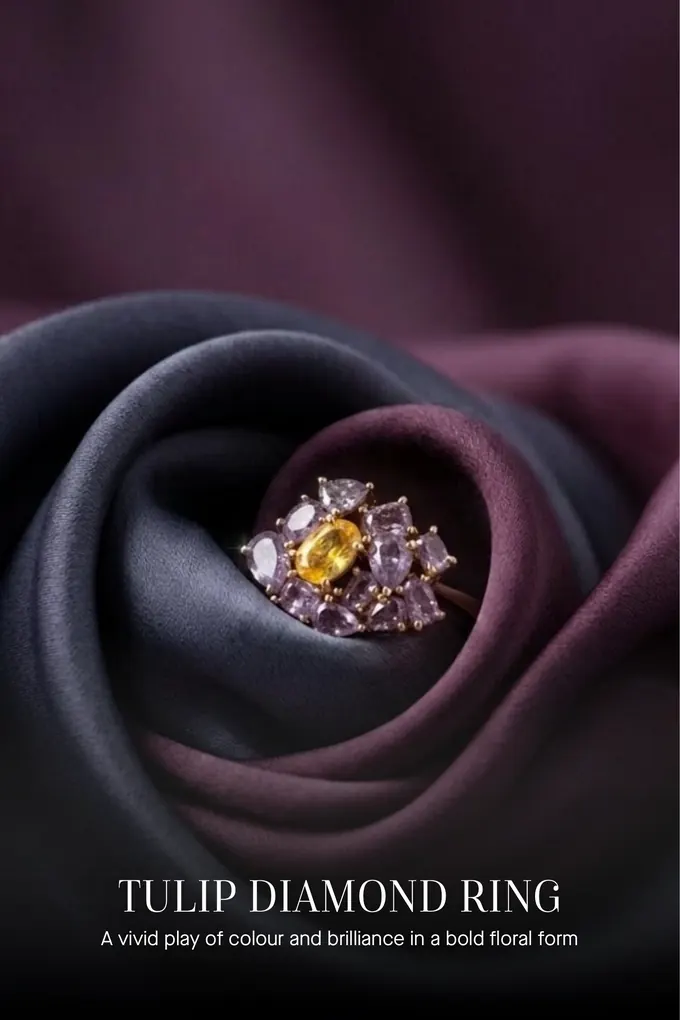 Tulip Diamond Ring page 1